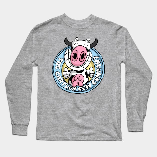 The Cartoon Cow Company Funny Cows Long Sleeve T-Shirt by Kev Brett Designs